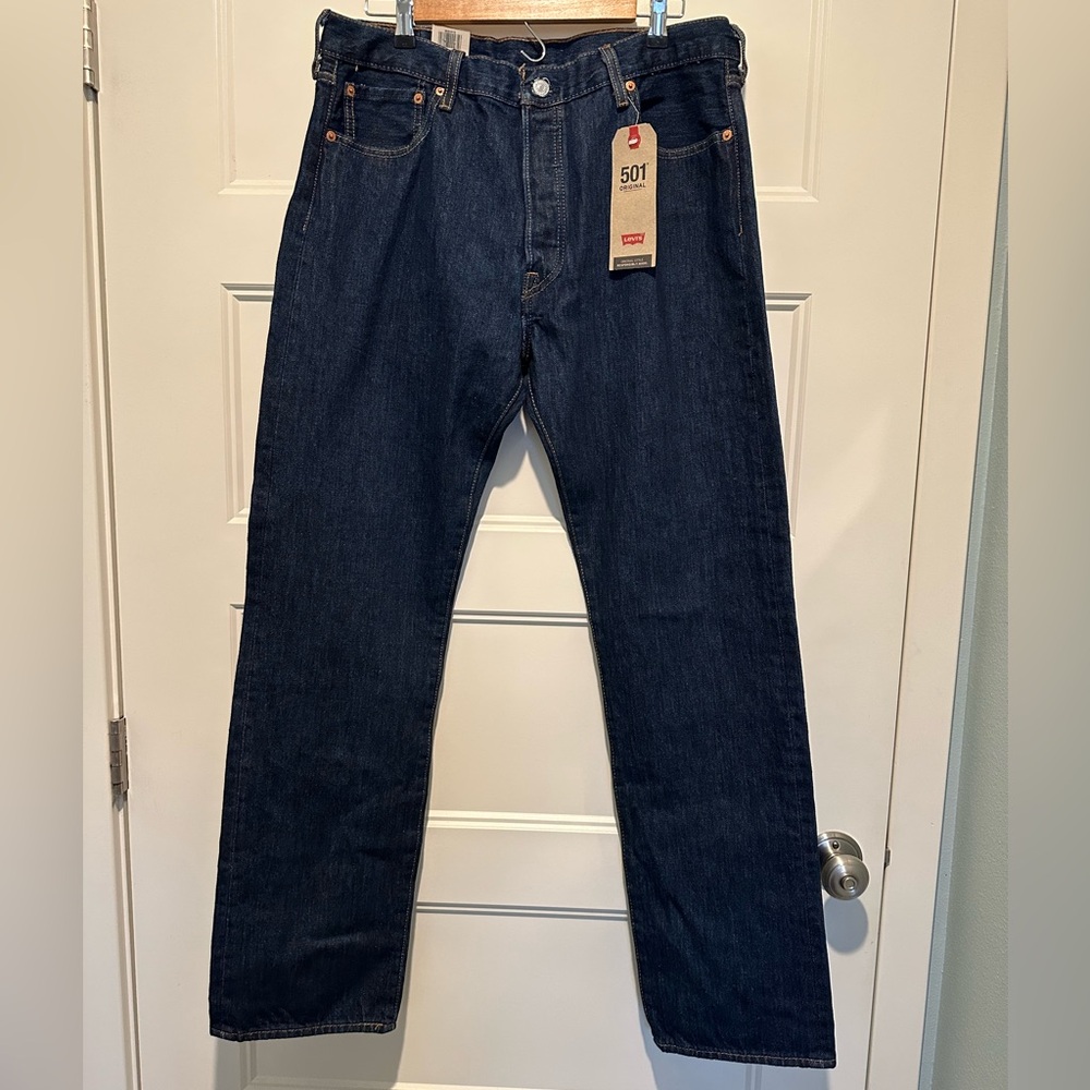 Levi’s 501 button up jeans. New unworn traditional button ups Men’s 36”w 34”l
